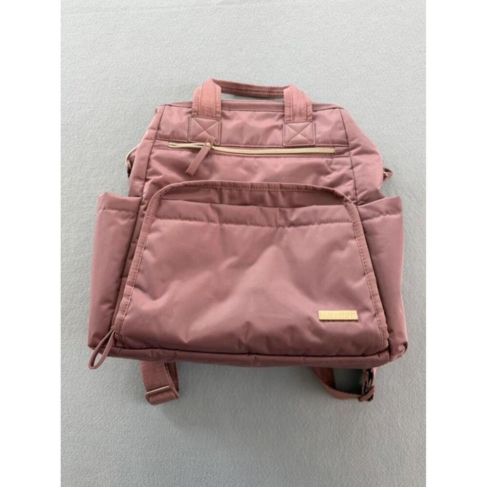 Skip Hop Dusty Rose Diaper Backpack Baby Bag Mauve Travel Backpack